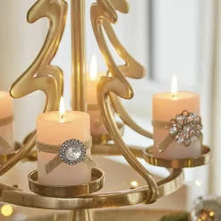 LOBERON Adventskranzständer Gaetana gold Outlet
