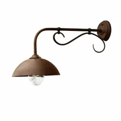 LOBERON Außenwandlampe Lupia dunkelbraun