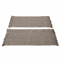 LOBERON Badematte 2er Set Faelwyn grau Sale