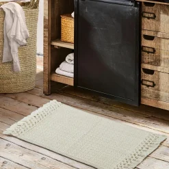 LOBERON Badematte 2er Set Faelwyn creme Outlet