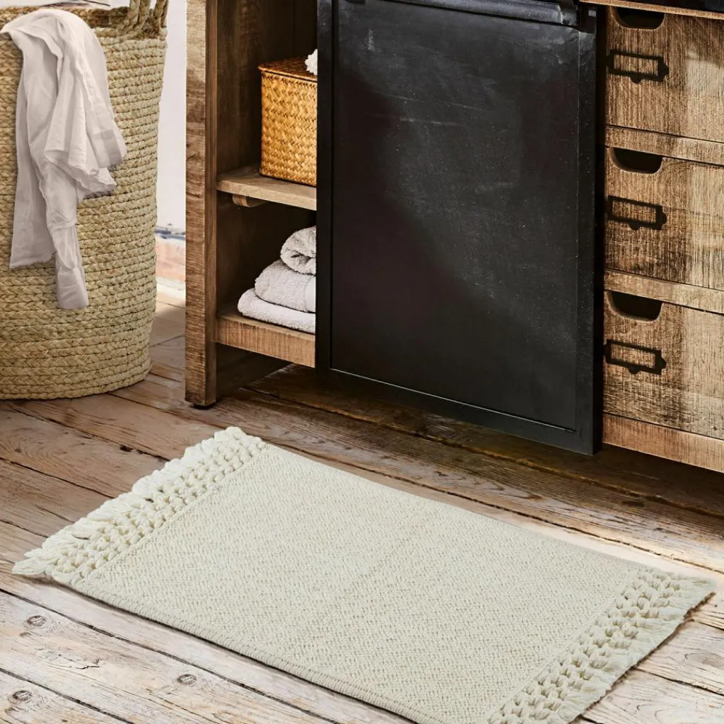 LOBERON Badematte 2er Set Faelwyn creme Outlet