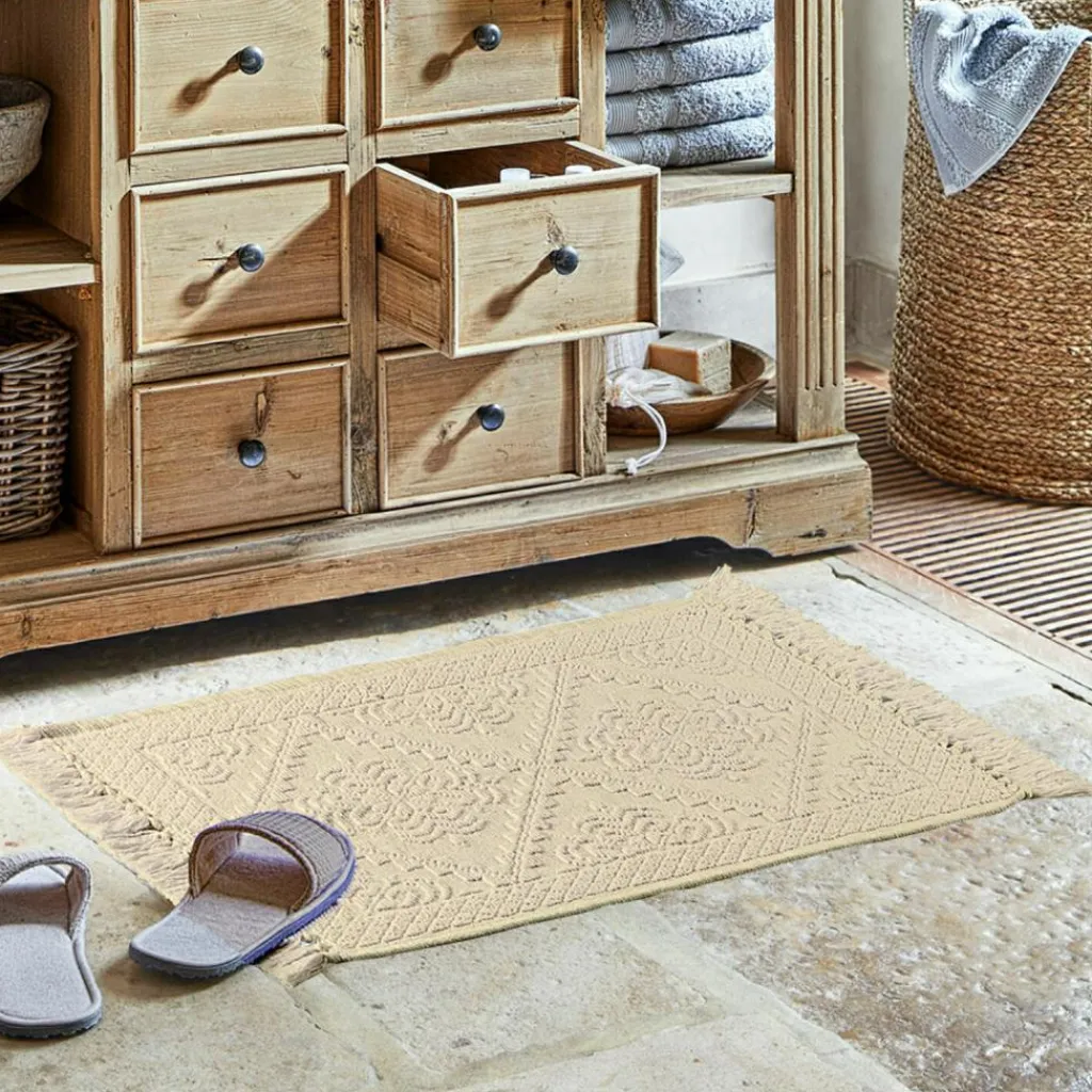 LOBERON Badematte Mivorex beige