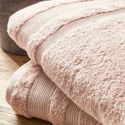 LOBERON Badetuch 2er Set Bourogne terrakotta Outlet