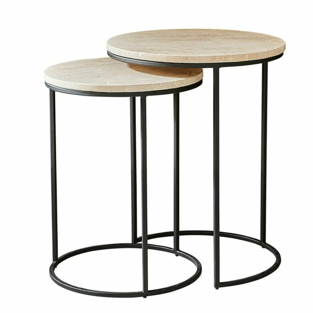 LOBERON Beistelltisch 2er Set Émorieux Discount