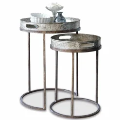 LOBERON Beistelltisch 2er Set Saint Mark Best