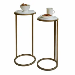 LOBERON Beistelltisch 2er Set Soréline Sale