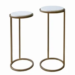 LOBERON Beistelltisch 2er Set Soréline Sale