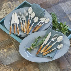 LOBERON Besteck Bigeste silber/braun Best