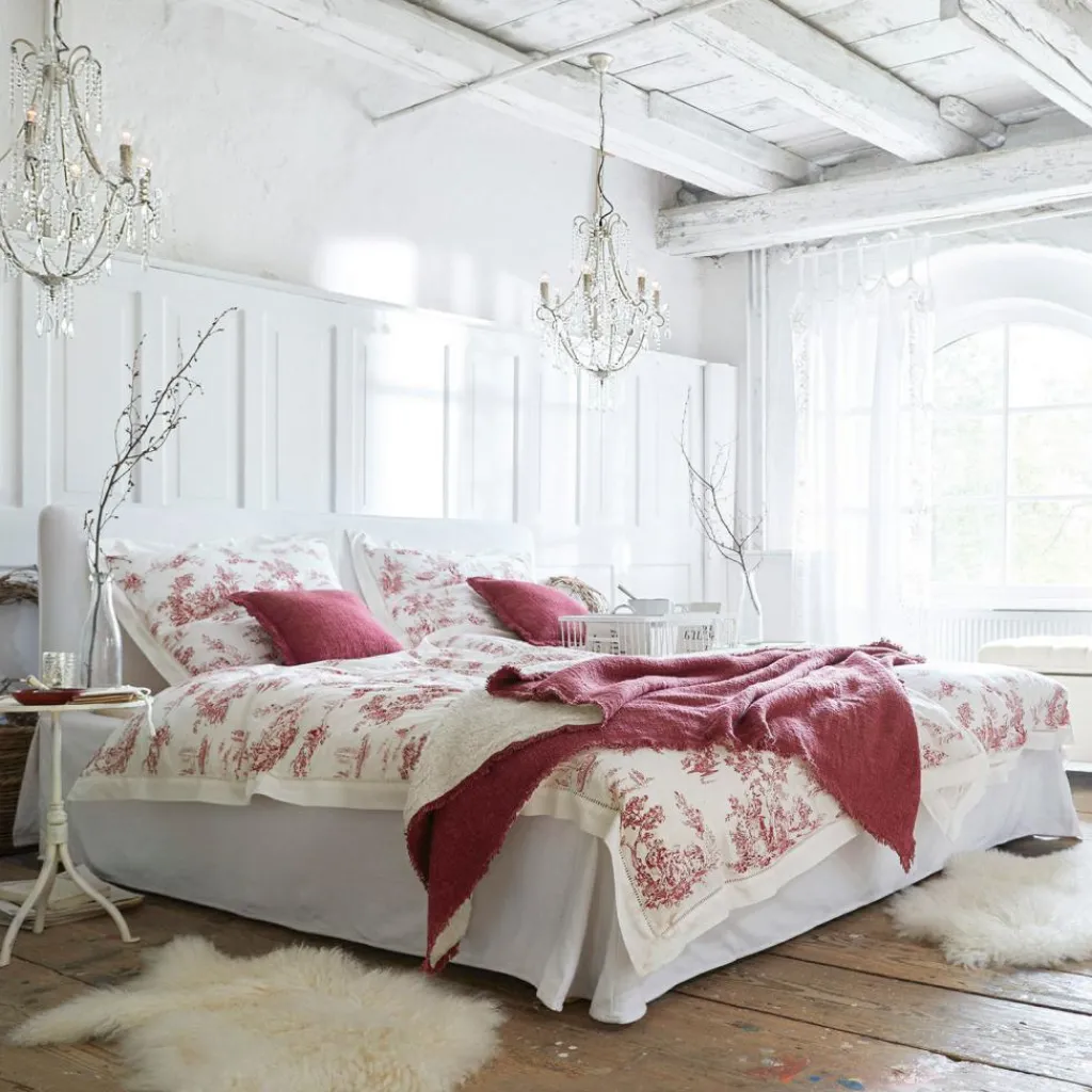 LOBERON Bett Aubrianne weiß Best