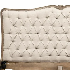 LOBERON Bett Declaire leinen/braun Clearance