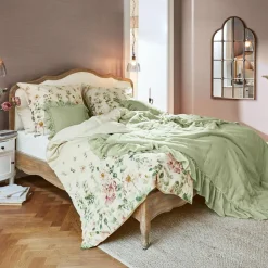 LOBERON Bett Serravalle braun/weiß Sale