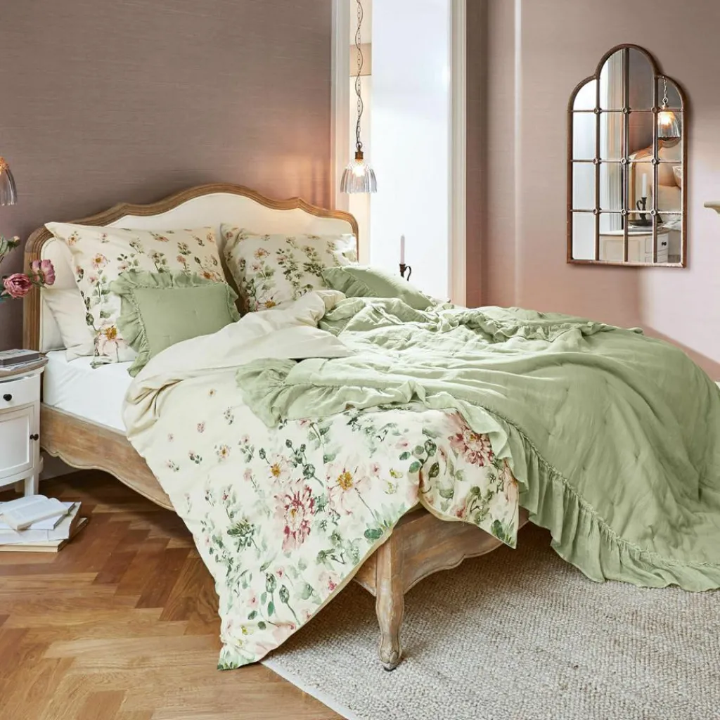 LOBERON Bett Serravalle braun/weiß Sale