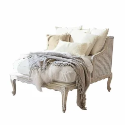 LOBERON Chaiselongue Dronne creme Online