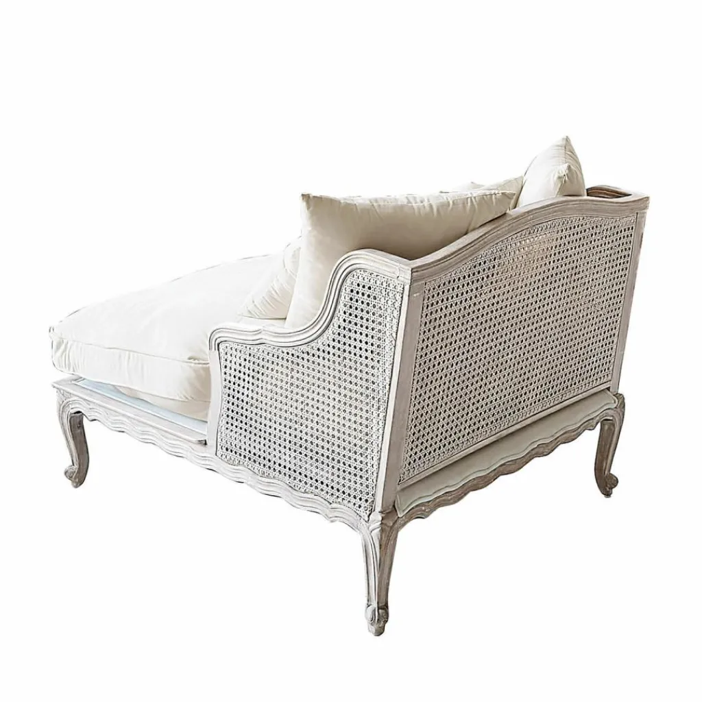 LOBERON Chaiselongue Dronne creme Online