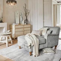 LOBERON Chaiselongue Isa grau Best
