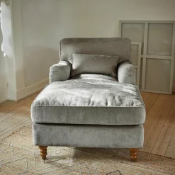 LOBERON Chaiselongue Isa grau Best