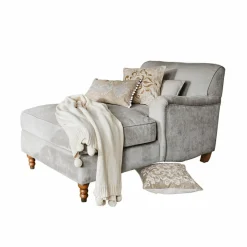 LOBERON Chaiselongue Isa grau Best
