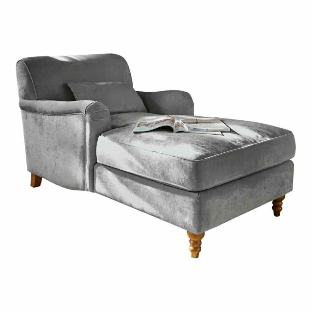LOBERON Chaiselongue Isa grau Best