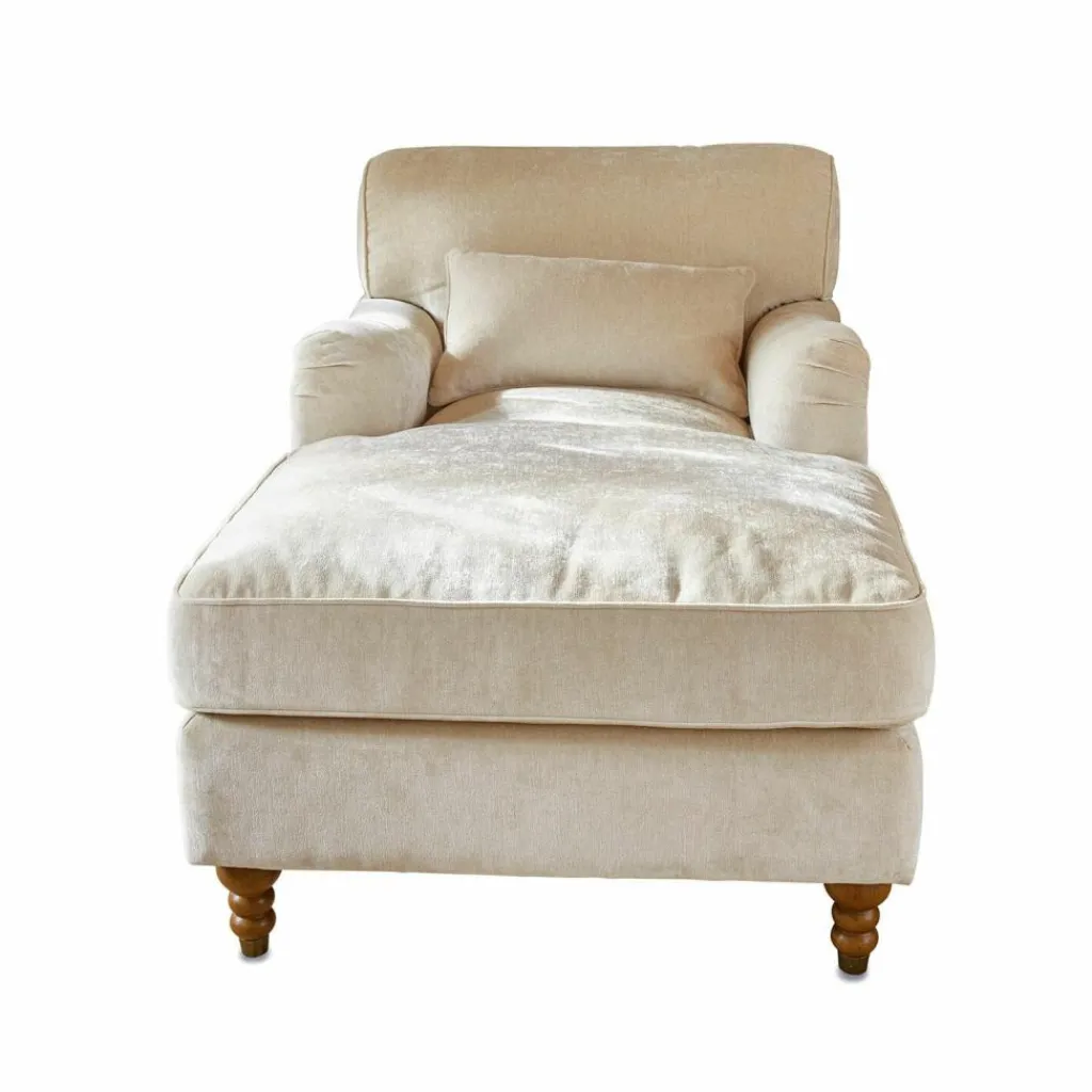 LOBERON Chaiselongue Isa creme Hot