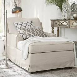 LOBERON Chaiselongue Myersville creme New