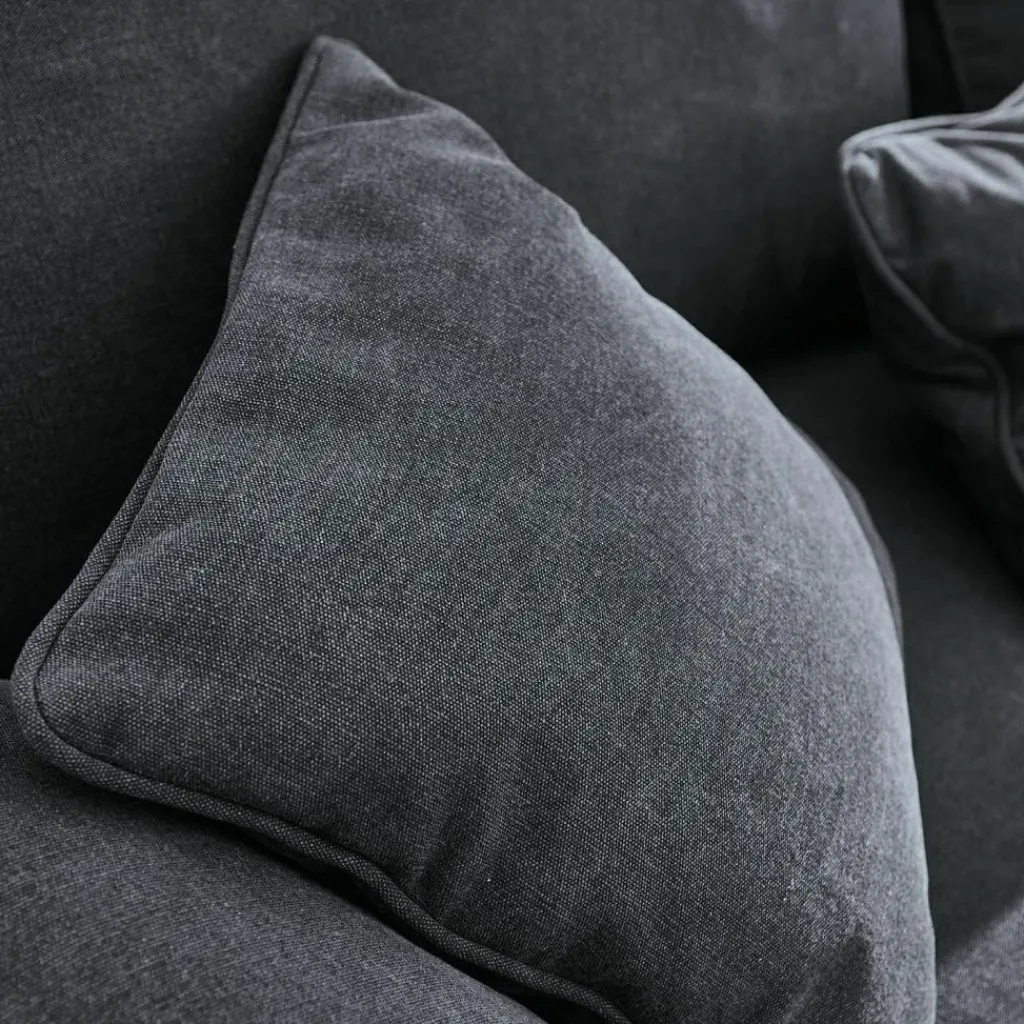 LOBERON Chaiselongue Seaford dunkelgrau