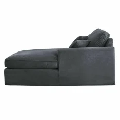 LOBERON Chaiselongue Seaford dunkelgrau