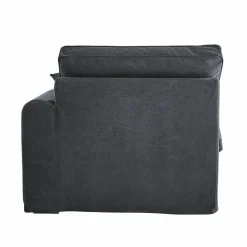 LOBERON Chaiselongue Seaford dunkelgrau