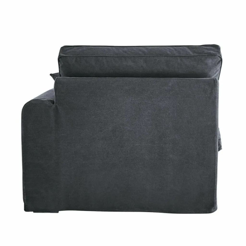 LOBERON Chaiselongue Seaford dunkelgrau
