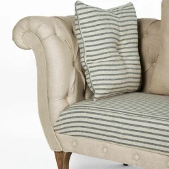 LOBERON Chaiselongue Viviani beige/grau Best