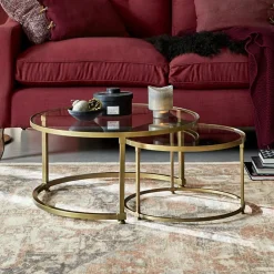 LOBERON Couchtisch 2er Set Caraman Hot