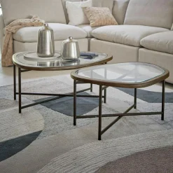 LOBERON Couchtisch 2er Set Kembria Outlet