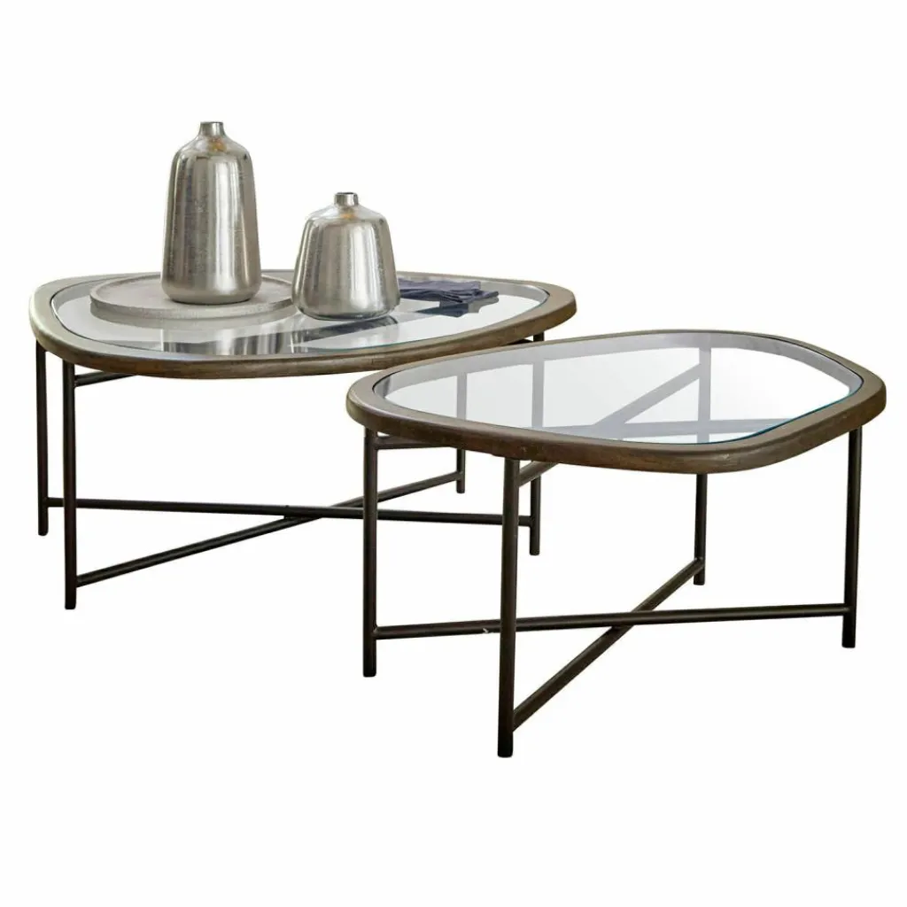LOBERON Couchtisch 2er Set Kembria Outlet