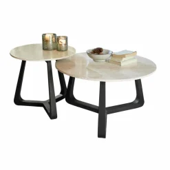 LOBERON Couchtisch 2er Set Tressane Best