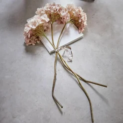 LOBERON Deko-Blume 3er Set Amarente rosa/grün Clearance