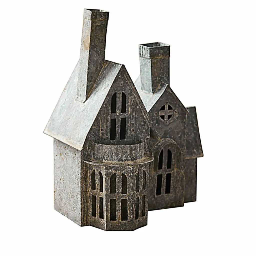 LOBERON Deko-Haus Lanoux antikgrau New