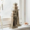 LOBERON Deko-Leuchtturm 2er Set Bourgneuf