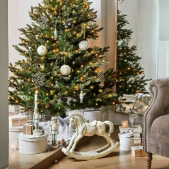 LOBERON Deko-Nussknacker mit Kerzenständer Ellicott