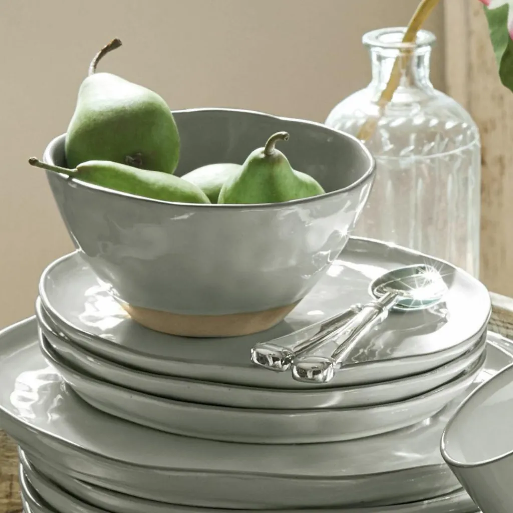 LOBERON Dessertteller 6er Set Biarré grau Online