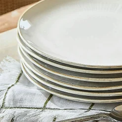 LOBERON Dessertteller 6er Set Périers beige Discount