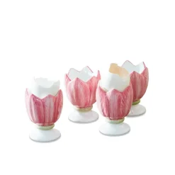 LOBERON Eierbecher 4er Set Mireille Hot