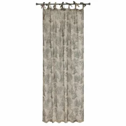 LOBERON Gardine Dedwen grau/leinen Outlet
