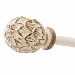 LOBERON Gardinenstange Keene creme/braun Sale
