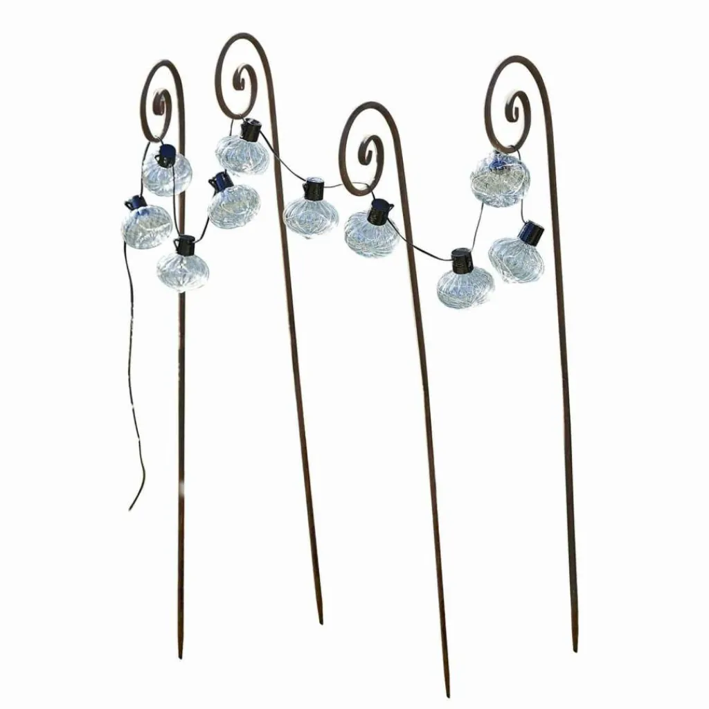 LOBERON Gartenstab 4er Set Sornàs Outlet
