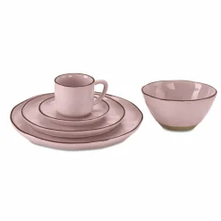 LOBERON Geschirr 30er Set Biarré rosa Discount