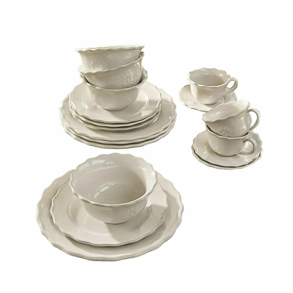 LOBERON Geschirr 30er Set Mallevesse Clearance