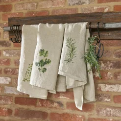 LOBERON Geschirrtuch 3er Set Herbal Gardens Discount