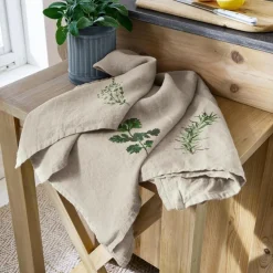 LOBERON Geschirrtuch 3er Set Herbal Gardens Discount