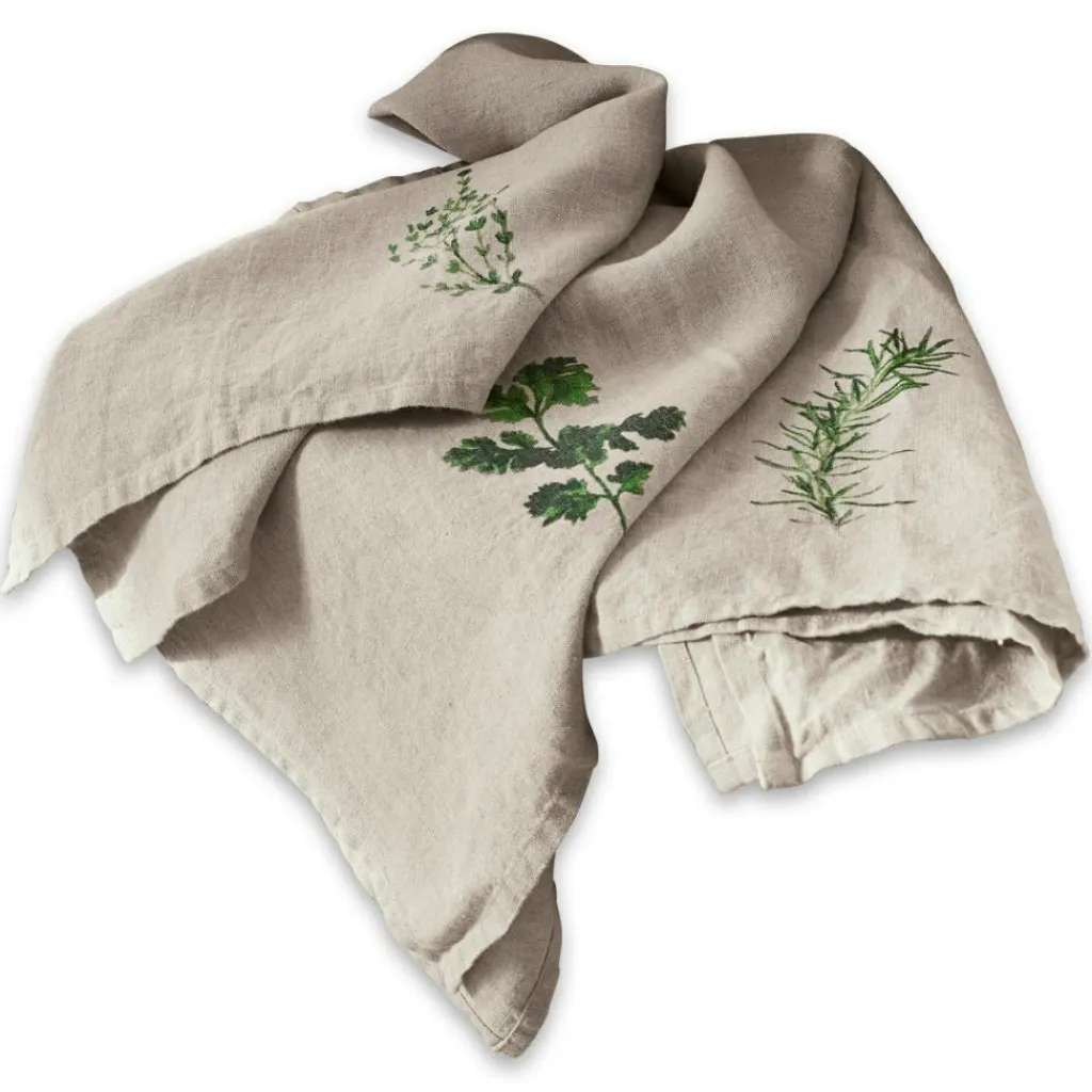 LOBERON Geschirrtuch 3er Set Herbal Gardens Discount