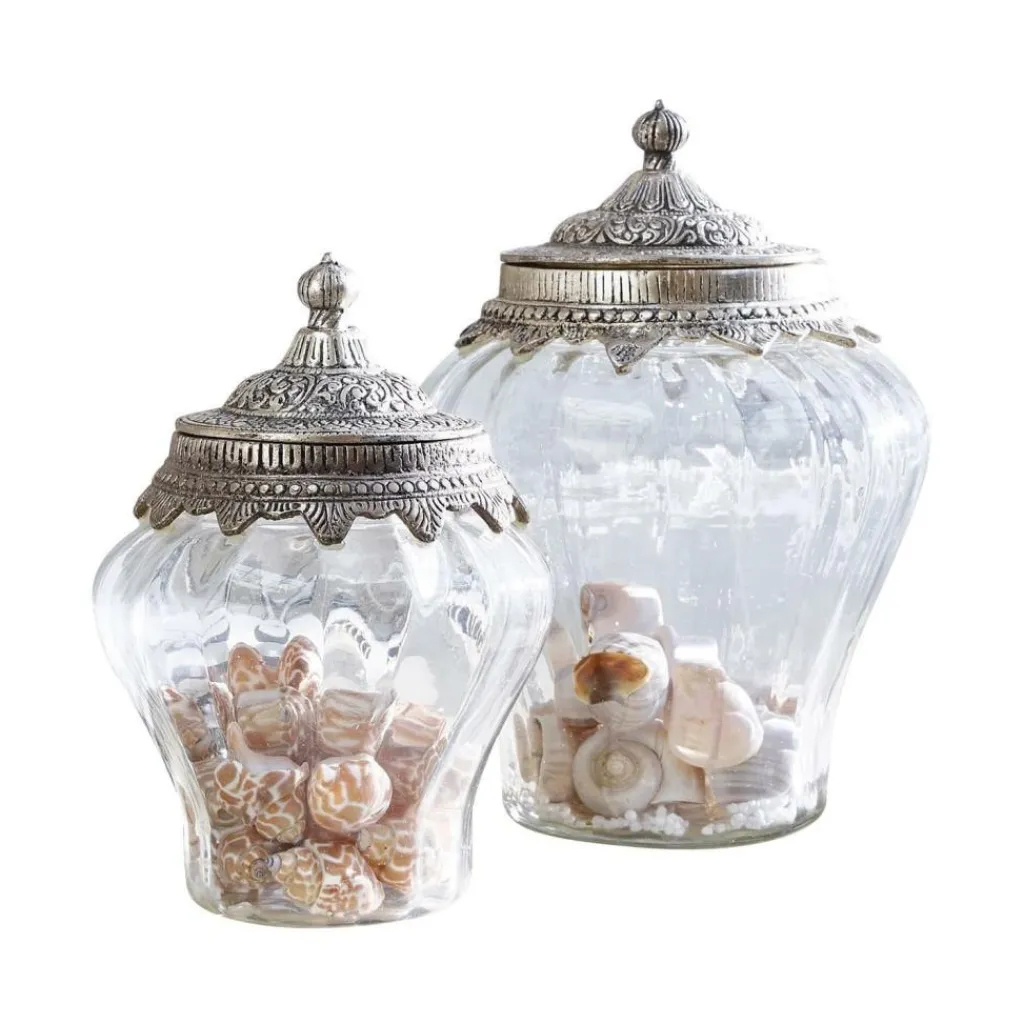 LOBERON Glasdose 2er Set Isaline