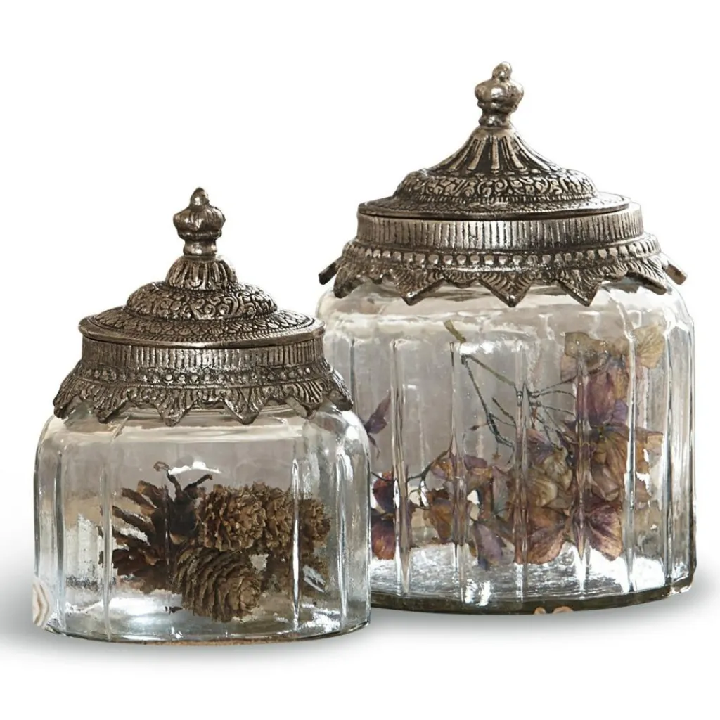 LOBERON Glasdosen 2er Set Laféline